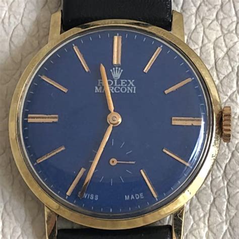 rolex marconi prima|Rolex marconi watch vintage.